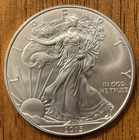2015 AMERICAN SILVER EAGLE DOLLAR COIN 1 OZ. 999 PURE FINE SILVER