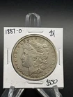 1887 O Morgan Dollar 90% Silver $1 US Coin Collectible