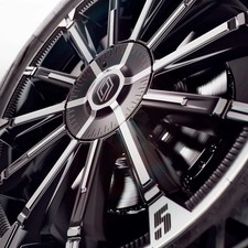 Renault Genuine 5 E-Tech 18" 6.5J ET38 Alloy Wheel 5 Holes Chrono Black