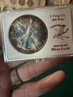 1989 American Silver Eagle Awesome Toner