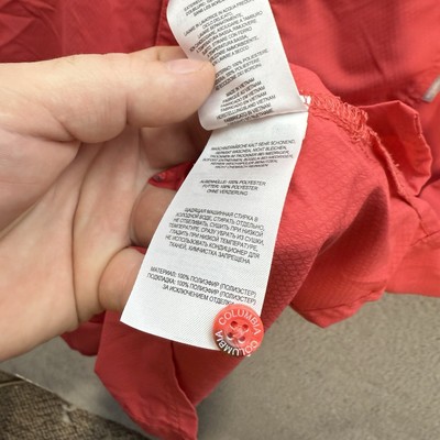 Chemise De Pêche Columbia PFG Omni-Shade - Homme XL - Rose, à Carreaux, Manches Courtes