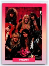 1991 Brockum Rock Cards #235 Warrant