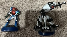 METROID DREAD SAMUS AND E.M.M.I AMIIBO FIGURES * EXCELLENT CONDITION *