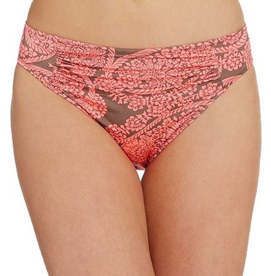Fantasie Kathmandu FS6029 klassisches gerafftes Bikini-Höschen koralle (col) Small