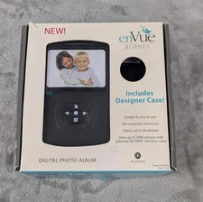 EnVue Burnes digital photo album Designer case Included 3.5" LCD screen