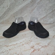 EASY SPIRIT  ES7TIPPER Women's Brown Suede Comfortable Casual Clogs  U.S. 6 M 