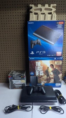 Sony PlayStation 3 PS3 Super Slim - The Last Of Us Console Bundle 500GB