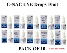 10 X C-NAC Eye Drop Cure Cataract Carnosine NAC Glaucoma Bright Clarity 10ml