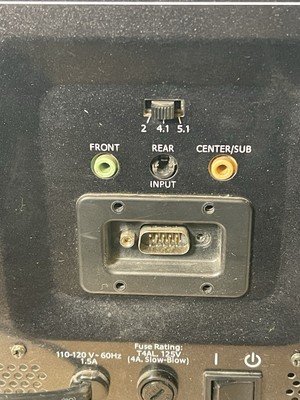 Logitech Z 5300 Thx 51 Gaming Computer Speakers Subwoofer Sound System