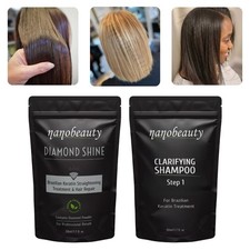 Keratin Treatment Brazilian Hair Straightening Kit Nanobeauty Diamond Shine