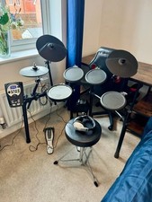 ROLAND TD-11K Electronic Drum Kit - SUPERB CONDITION With SONOR Double Pedal