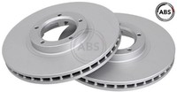 2X Bremsscheibe A.B.S. 16195 2 Bremsscheiben Vorderachse Vorne FüR Ford