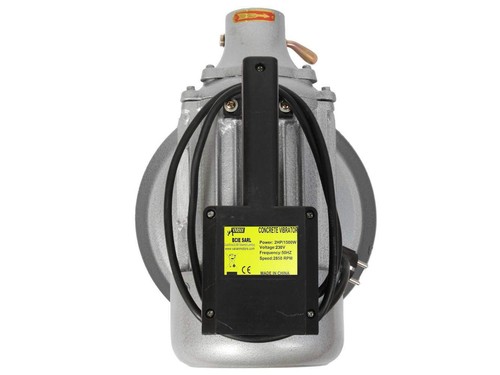 ELEKTRO HANDRÜTTLER BETONRÜTTLER RÜTTELFLASCHE RÜTTLER 1500W 45MM 6M - Foto 4 di 5
