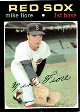 1971 Topps Mike Fiore Boston Red Sox #287