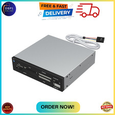 74-In-1 3.5-Inch Internal Flash Media Card Reader/Writer with USB Port NEW 