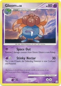Gloom 97/146 D&P Legends Awakened Common PERFECT MINT! Pokémon