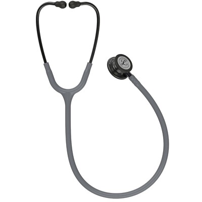 3M Littmann Cardiology III 聴診器 グレー 3M Littmann Classic III Stethoscope Grey, Violet Grey Stem -FREE