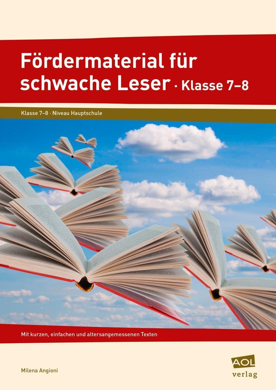 Thumbnail - Milena Angioni | Fördermaterial Für Schwache Leser - Klasse 7-8 |
