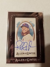 2017 Allen & Ginter Robert Gsellman #MA-RGS Mini Framed Autograph Mets
