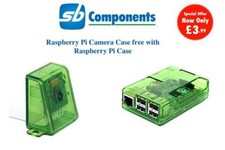 Free Green Raspberry Camera case with Raspberry Pi 3 Model B Case Green Case