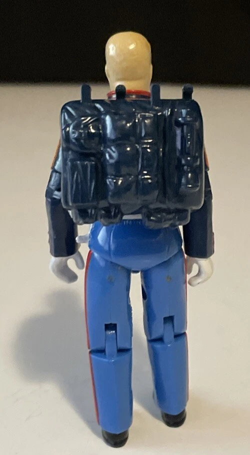 Juego de 7 figuras de acción vintage GI Joe GUNG HO V2 vestido azul 1987 Foto 4 de 4