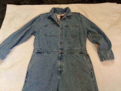 LEVI STRAUSS & CO blue Denim Jumpsuit Boiler Suit BNWT size XL - Picture 4 of 10
