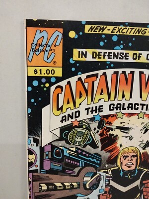 Captain Victory and the Galactic Rangers #1 (1981) PC Comic Jack
