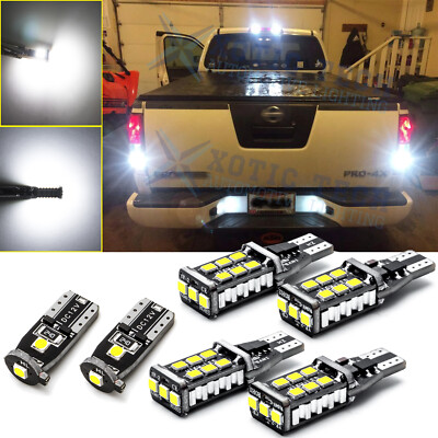6x LED License Plate Backup Reverse High Mount Light for Nissan Frontier 05-2019