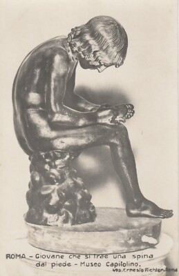 AK Giovane che si trae una Spina del piede. Museo capitolino