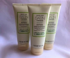 LOT/3 Mary Kay Satin Hands NOURISHING SHEA HAND CREAM White Tea & Citrus No Wrap