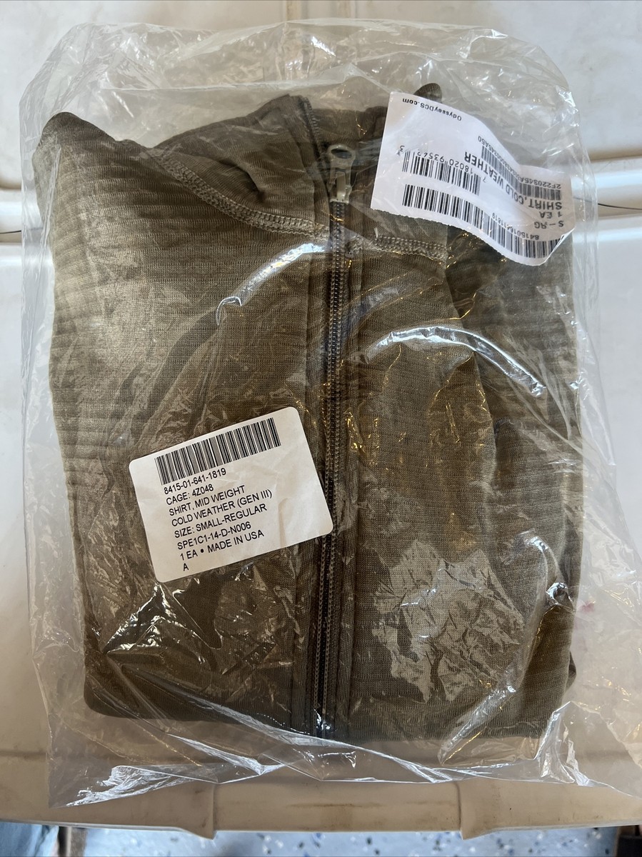 POLARTEC GEN 3 MID WEIGHT L2 COLD WEATHER WAFFLE ECWS TOP