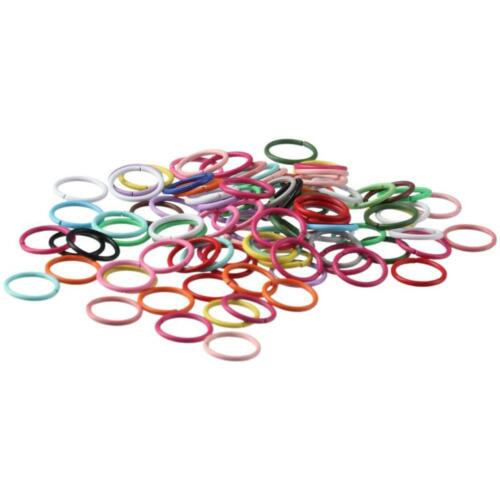 300Pcs 10mm Jump Rings Round Small Binder Rings Key Rings for Crafts  for Crafts - Photo 1 sur 6
