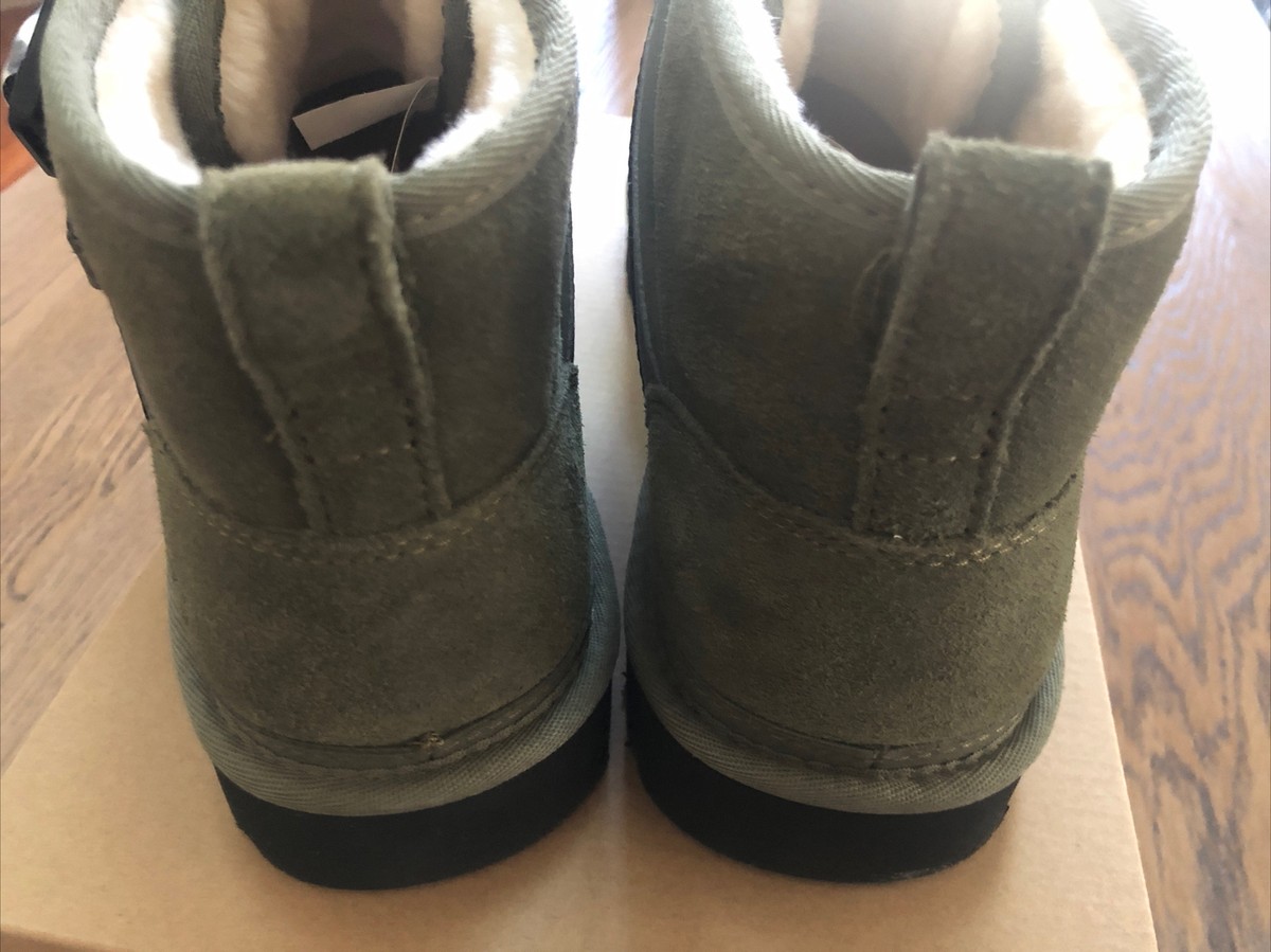 UGG Neumel Snapback Moss Green Suede & Wool Men\'s Boots US 12 UGG Men main image 3