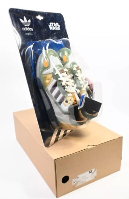 Adidas ZX800 Star Wars Boba Uk Men's 9/5 Adidas Originals ZX 8000