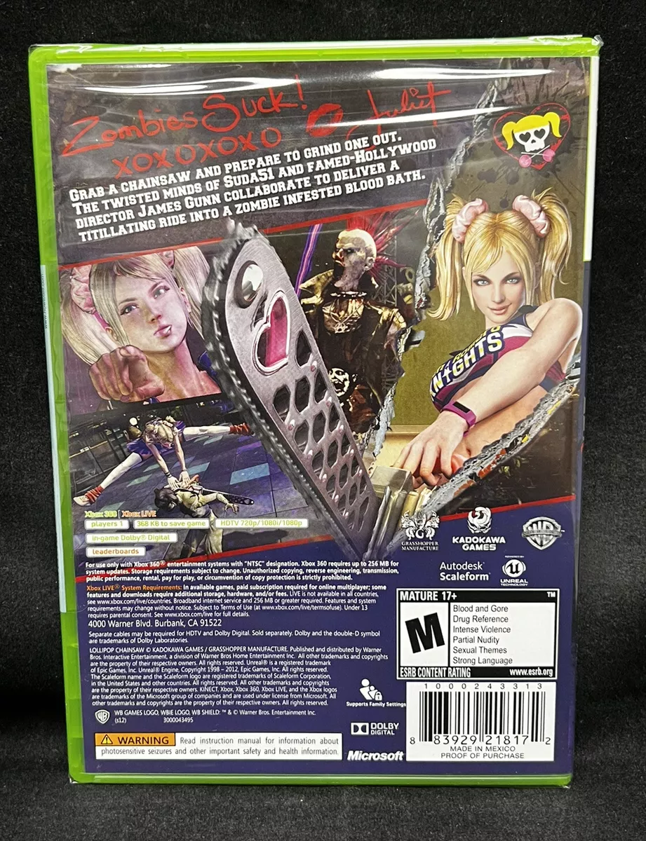 Warner to publish Grasshopper's Lollipop Chainsaw