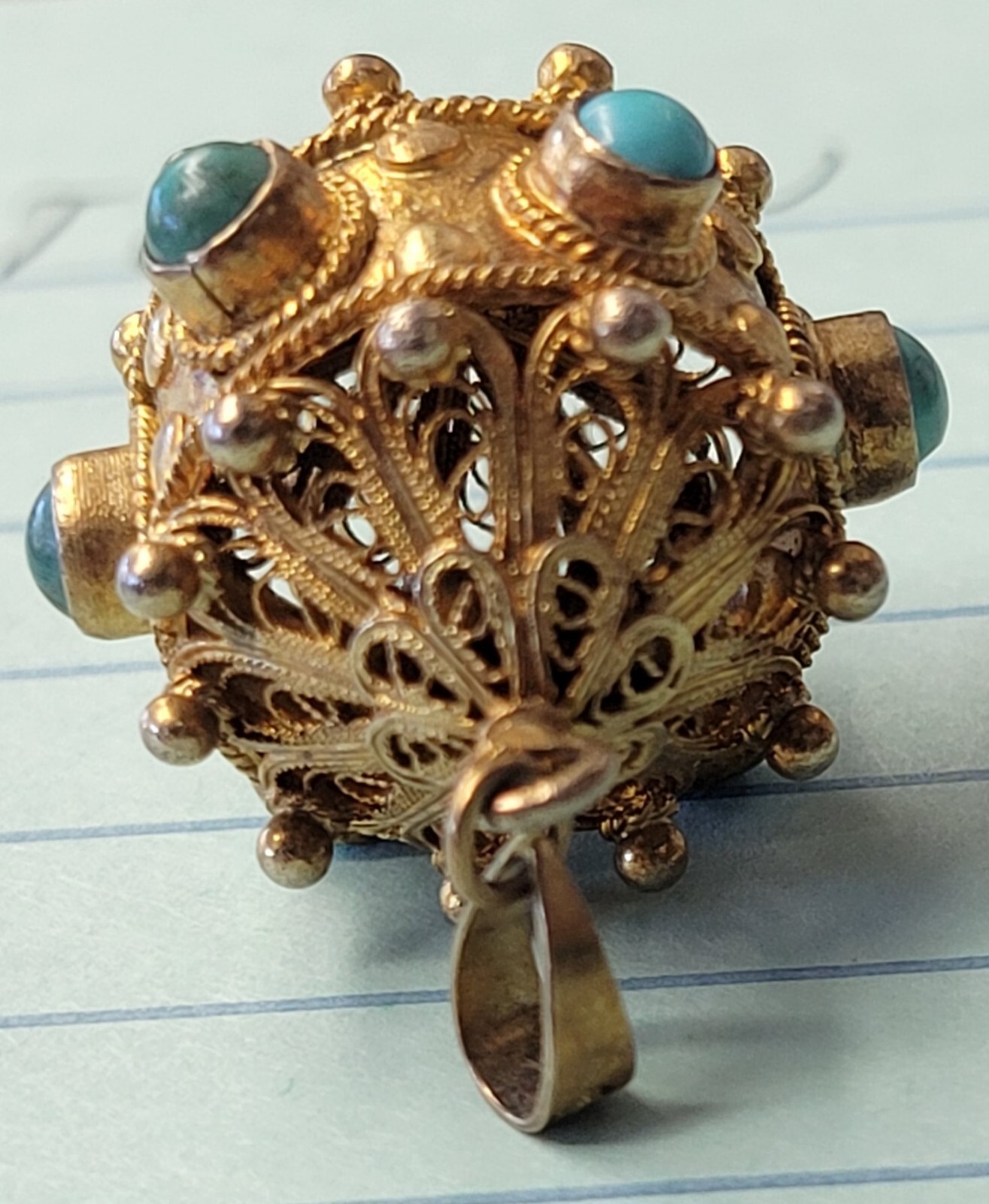 Chinese Style Silver Pendent. - image 1