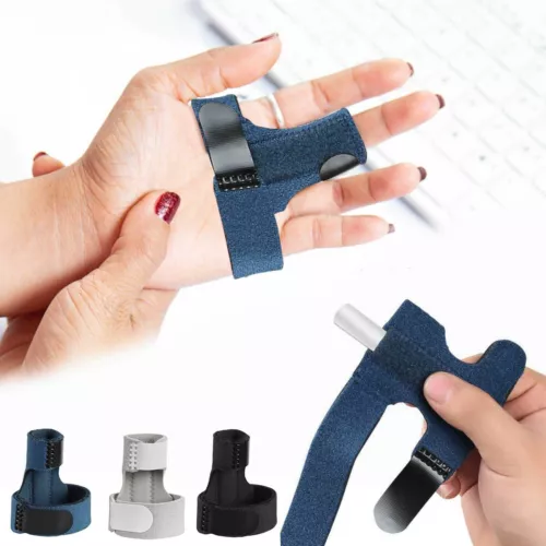 Trigger Finger Splint Support Brace for Middle Ring Index Thumb Arthritis Sport - Picture 4 of 11