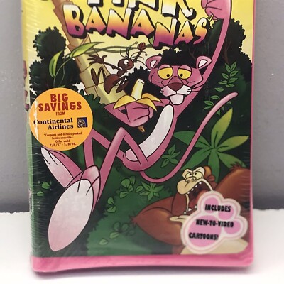 Pink Panther Cartoon Collection, The - Pink Bananas (VHS, 1997