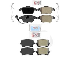 Front and Rear OE Metallic Brake Pads Fits Volkswagen Tiguan 2009-2017