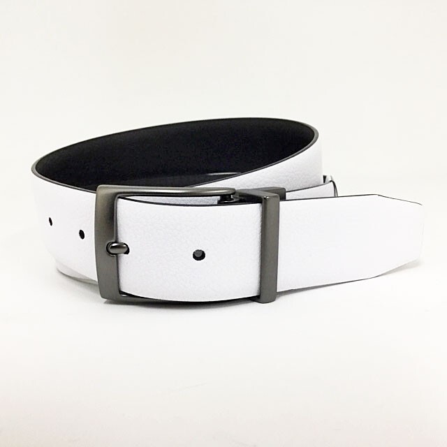 NIKE MEN'S PEBBLE TEXTURED REVERSIBLE BELT SIZE: 40 (FITS W38
