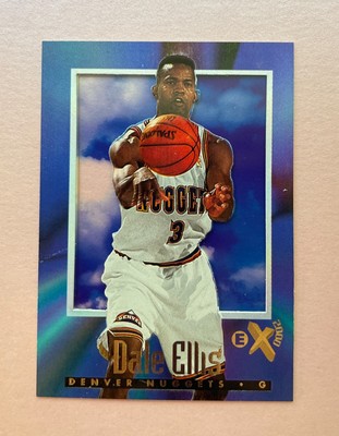 1996-97 Skybox EX-2000 Dale Ellis #16 Denver Nuggets