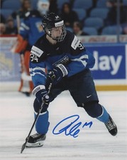 Team Finland Rasmus Kupari Signed Autographed 8x10 Photo COA #1