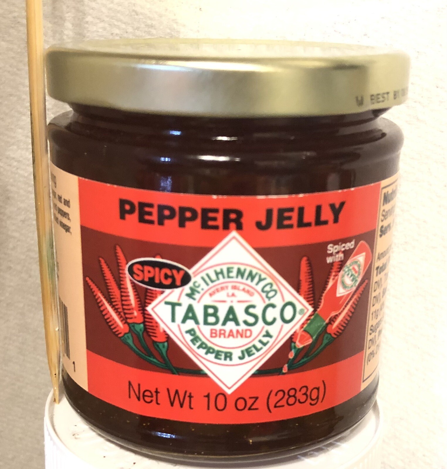 TABASCO JELLY PEPPER SPICY 10 oz USSeller ships the same day new sealed