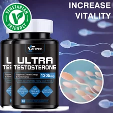 2Pack Semen & Sperm,Male Fertility Supplement,Increase Semen Volume,Sperm Count