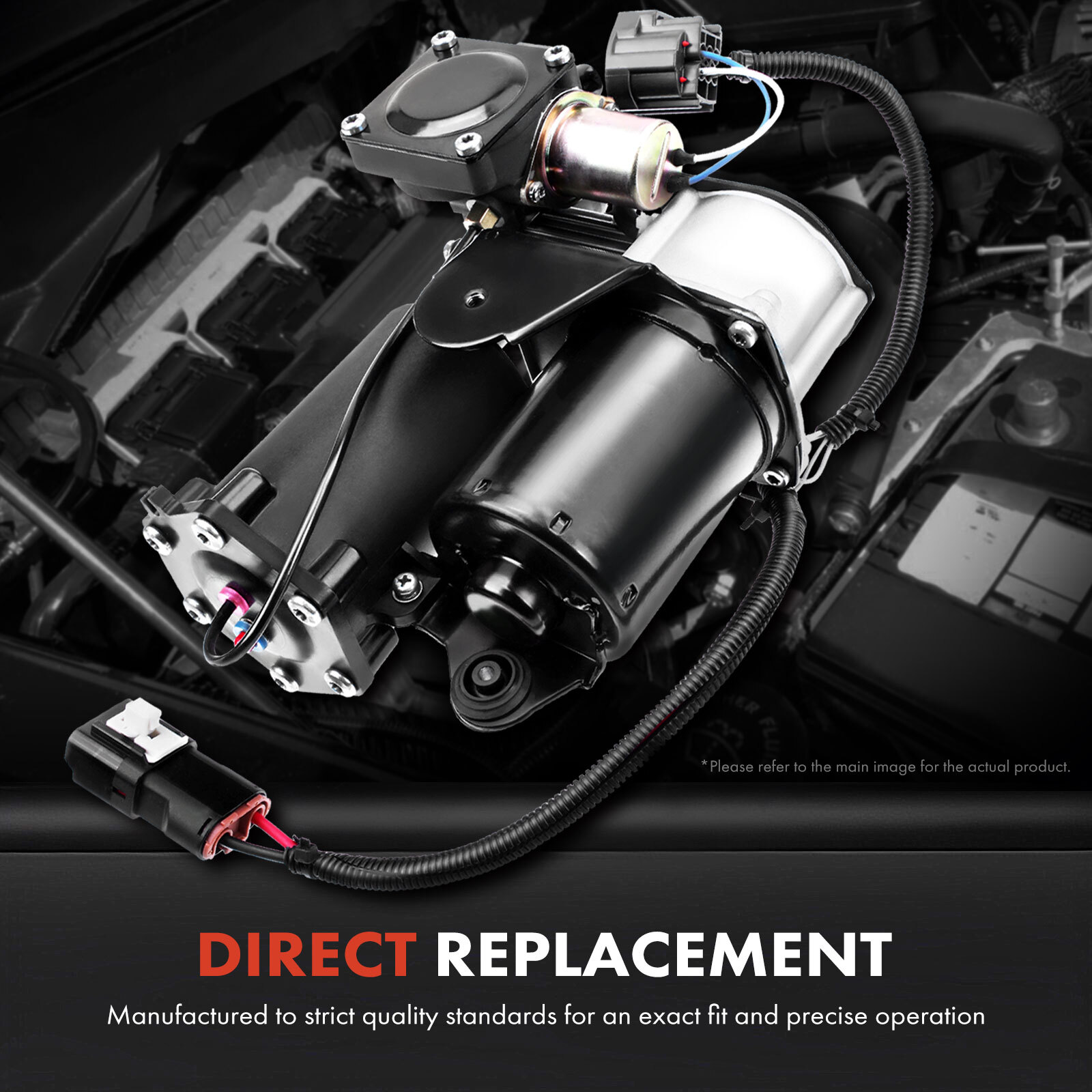 Air Suspension Compressor for Maserati Levante 2017 2018-2020 All Wheel Drive