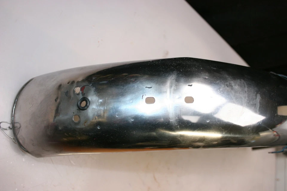 Bridgestone 60BS Sport TMX 100 1969 guardabarros trasero deportivo P2219 Foto 3 de 4