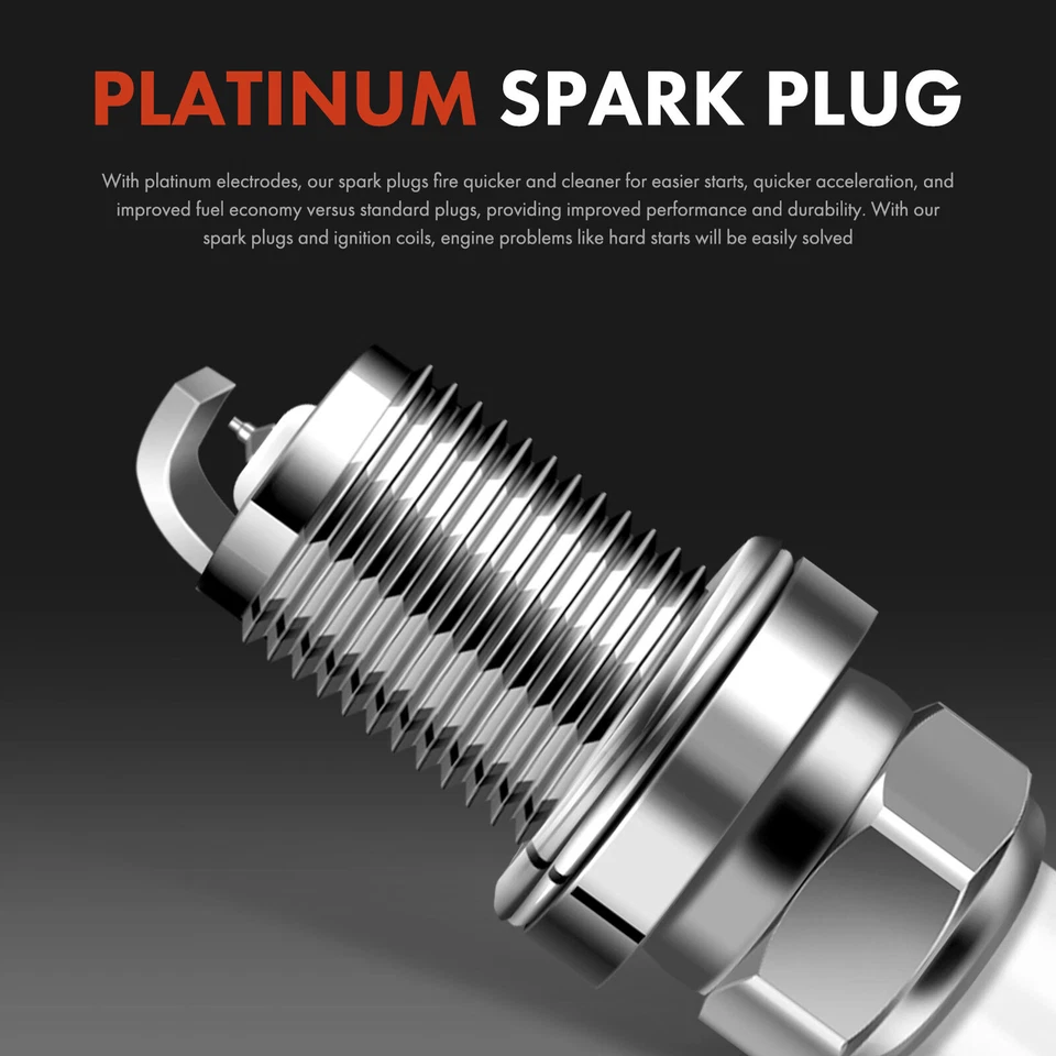 Kit de 6 bobinas de encendido y 6 bujías de iridio para Honda Passport 1998 1999 Isuzu Foto 3 de 4