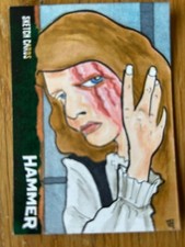HAMMER SERIES 2 - SEVENTIES SHOCKERS: SKETCH CARD: BY JAY J(AY) #3