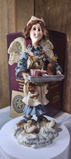 Figurina Boyds Bears Mercy Angel of Nurses #28240 scatola originale COA VEDI VIDEO