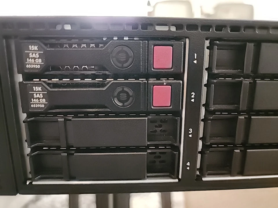 HP DL380p G8 8 bay SFF Two E5-2630 128GB 2x 750W PSU P420i 512MB NIC iLO Adv - Image 2 of 4